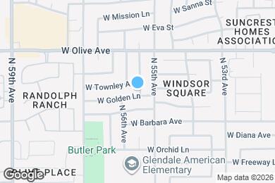 Map image of the property - 5520 W Golden Ln