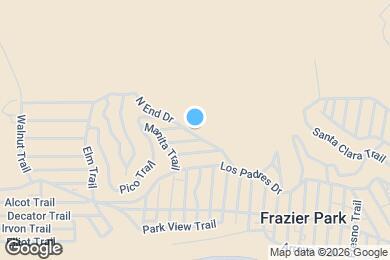 Map image of the property - 3821 N End Dr