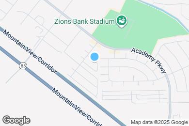 Map image of the property - 14854 S Trap Rock Way