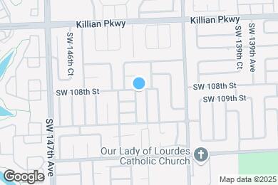 Map image of the property - 10811 SW 144th Ave