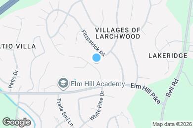 Map image of the property - 3429 White Pine Dr