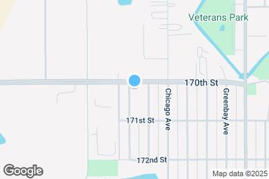 Map image of the property - 17007 Oakwood Ave