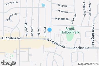 Map image of the property - 817 Wade Dr