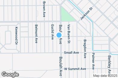 Map image of the property - 807 Beulah Ave