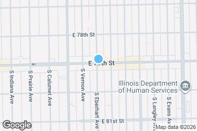 Map image of the property - 503 E 79th St