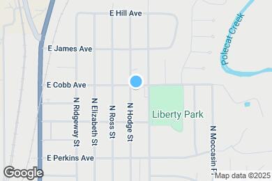 Map image of the property - 741 N Hodge St