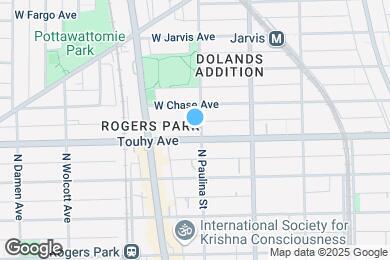 Map image of the property - 1700 W Touhy Ave