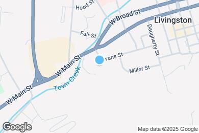 Map image of the property - 613 Evans St