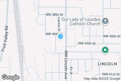 Map image of the property - 4508 NW Lincoln Ave