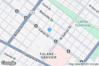 Map image of the property - 2335 Canal St