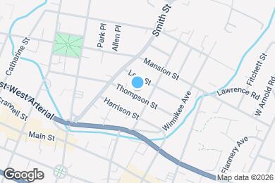 Map image of the property - 119 Thompson St