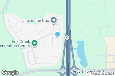 Map image of the property - 8315 Cape Fox Dr