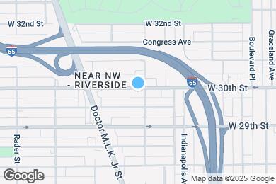 Map image of the property - 609 W 30th St