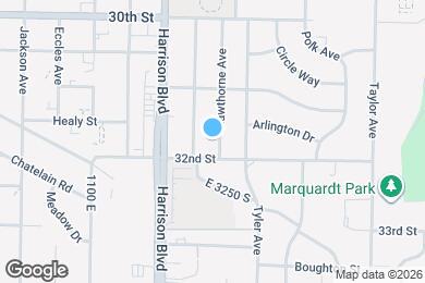 Map image of the property - 3179 Hawthorne Ave