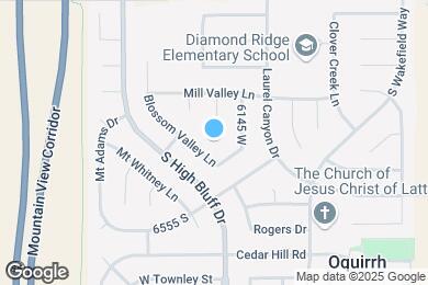 Map image of the property - 6428 S Gold Valley Ct