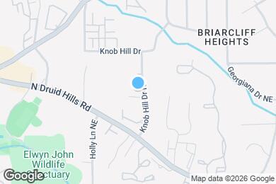 Map image of the property - 1688 Knob Hill Ct NE