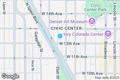 Map image of the property - 475 W 12th Ave