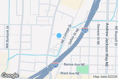Map image of the property - 119 Holding Ave NE