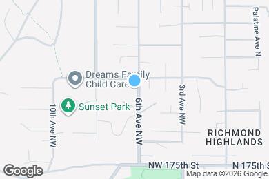 Map image of the property - 17843 6th Ave NW