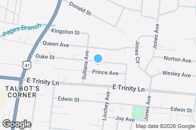 Map image of the property - 314 Duke St