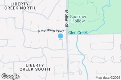 Map image of the property - 5846 Democracy Dr