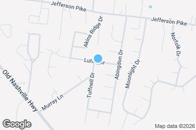 Map image of the property - 1711 Luton Dr