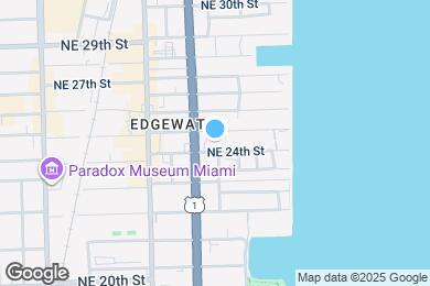 Map image of the property - 333 NE 24th St