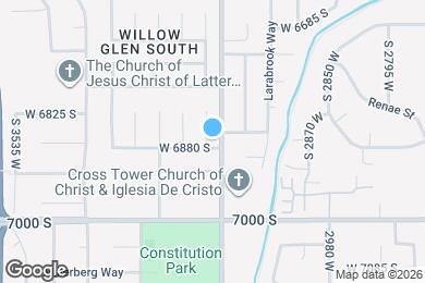 Map image of the property - 6873 S 3235 W