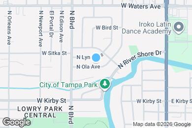 Map image of the property - 8020 N Ola Ave