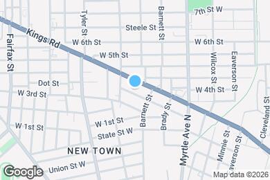 Map image of the property - 1437 Prince St