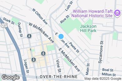 Map image of the property - 55 E Clifton Ave
