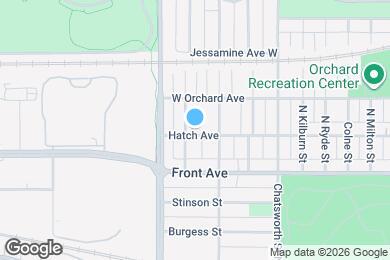 Map image of the property - 1067 Hatch Ave