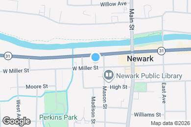 Map image of the property - 213-215 W Miller St