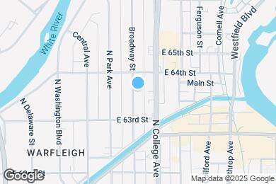 Map image of the property - 6351 Broadway St