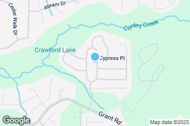 Map image of the property - 4353 Grant Forest Cir