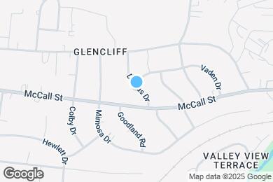 Map image of the property - 3315 Dumas Dr