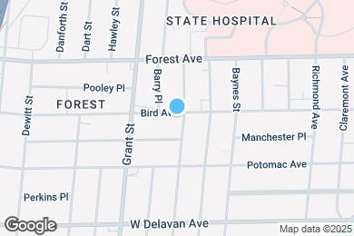 Map image of the property - 309 Bird Ave
