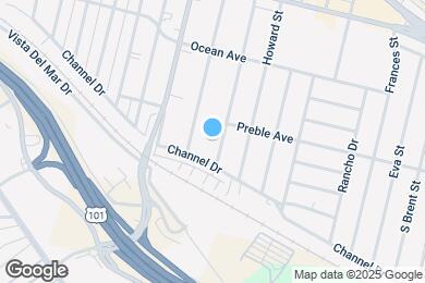 Map image of the property - 571 S Evergreen Dr