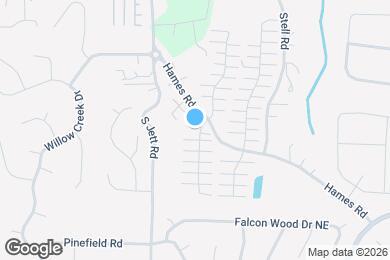 Map image of the property - 104 W Oaks Pl