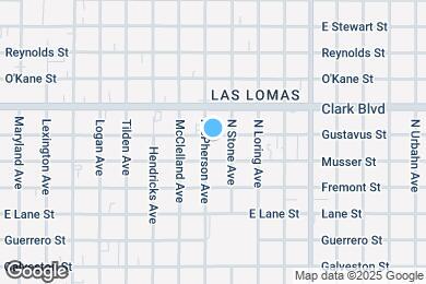 Map image of the property - 1201 E Gustavus St