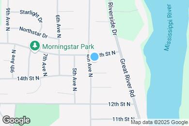 Map image of the property - 1410 4th Ave N