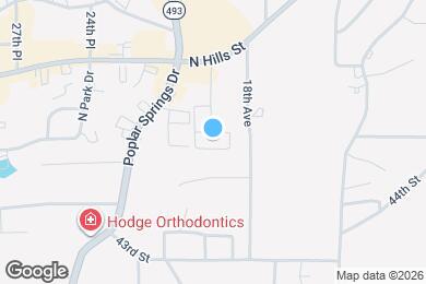 Map image of the property - Courtyard Apartments