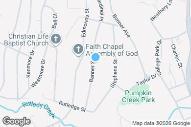 Map image of the property - 181 Banner St