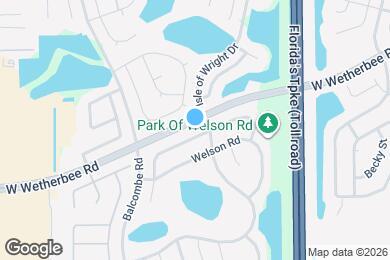 Map image of the property - 1413 Abberton Dr