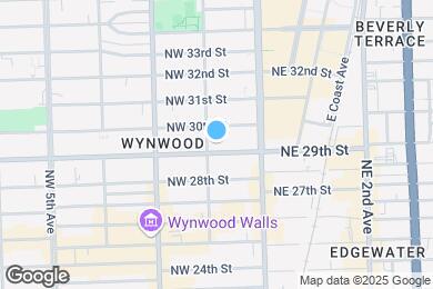 Map image of the property - Residences at Wynwood Plaza