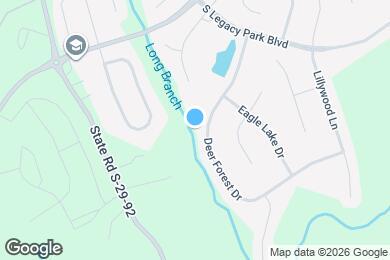 Map image of the property - 1442 Deer Forest Dr