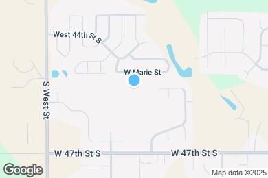 Map image of the property - 3509 W 45th St S