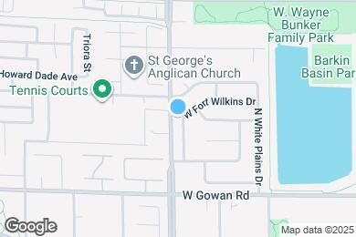 Map image of the property - 3733 N Rockland Dr
