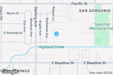 Map image of the property - 2141 E Bessant St