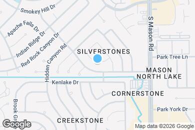Map image of the property - 22023 Singing Spurs Dr